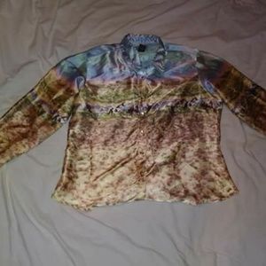 Women's Long sleeve wrangler shirt